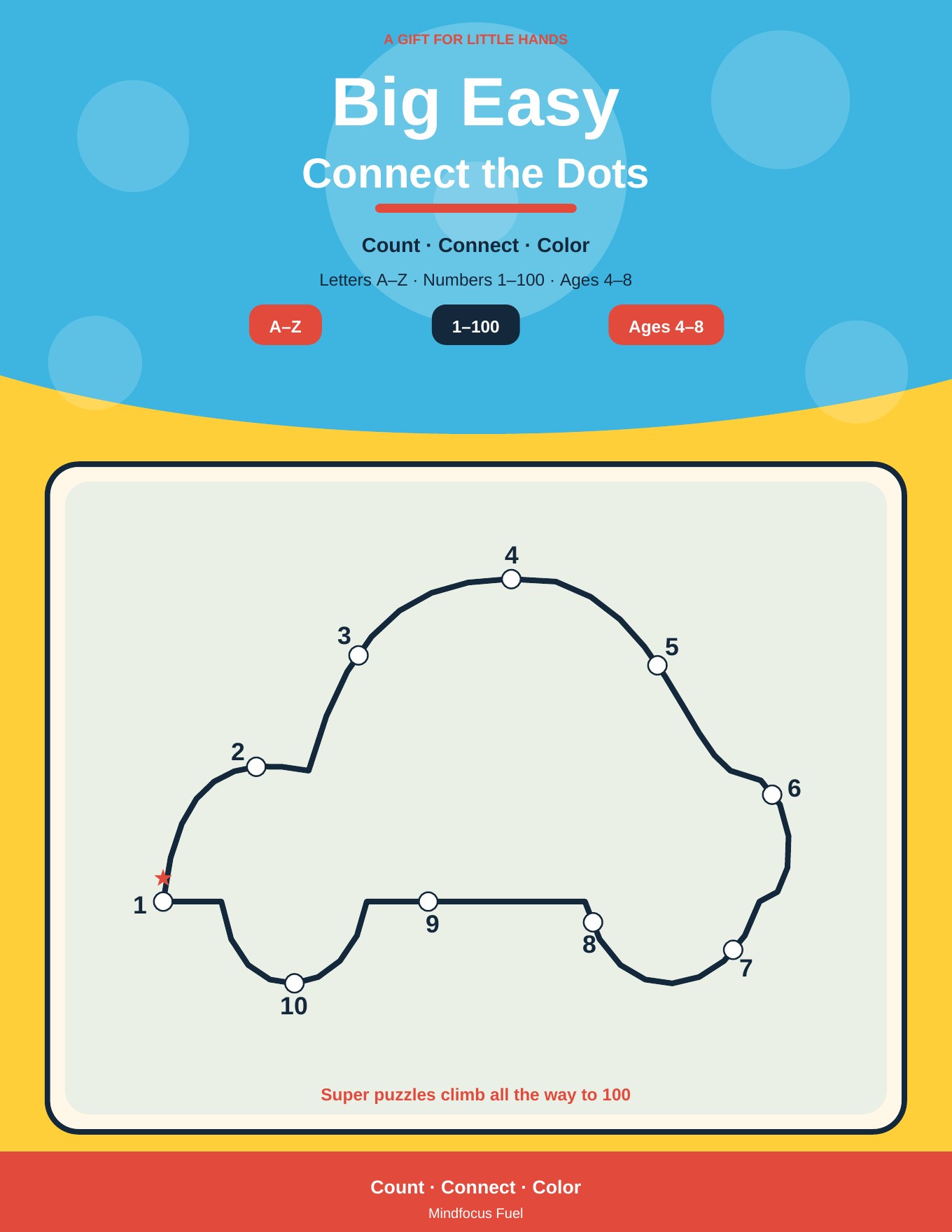 Cover of Big Easy Connect the Dots