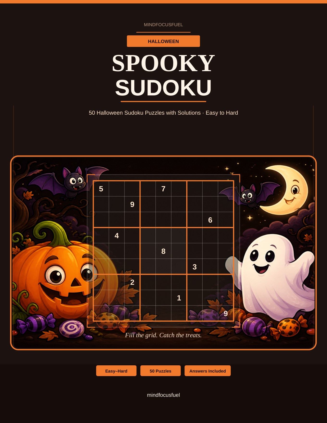 Cover of Spooky Sudoku