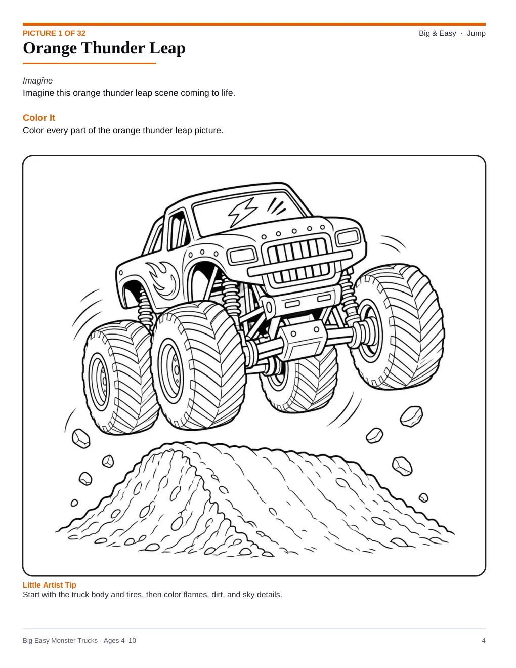 Interior sample 1 from Big Easy Monster Trucks